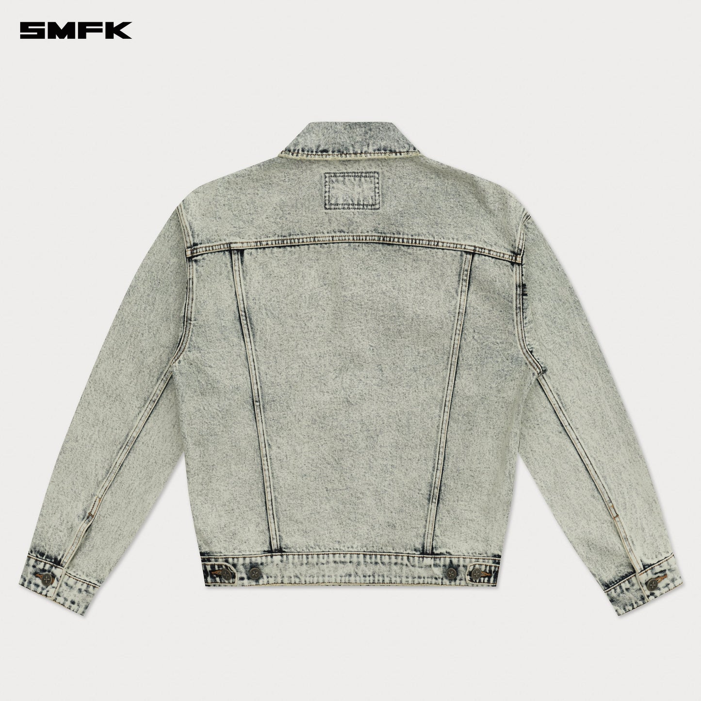 SMFK Compass Tarpan Snowflake Denim Jacket