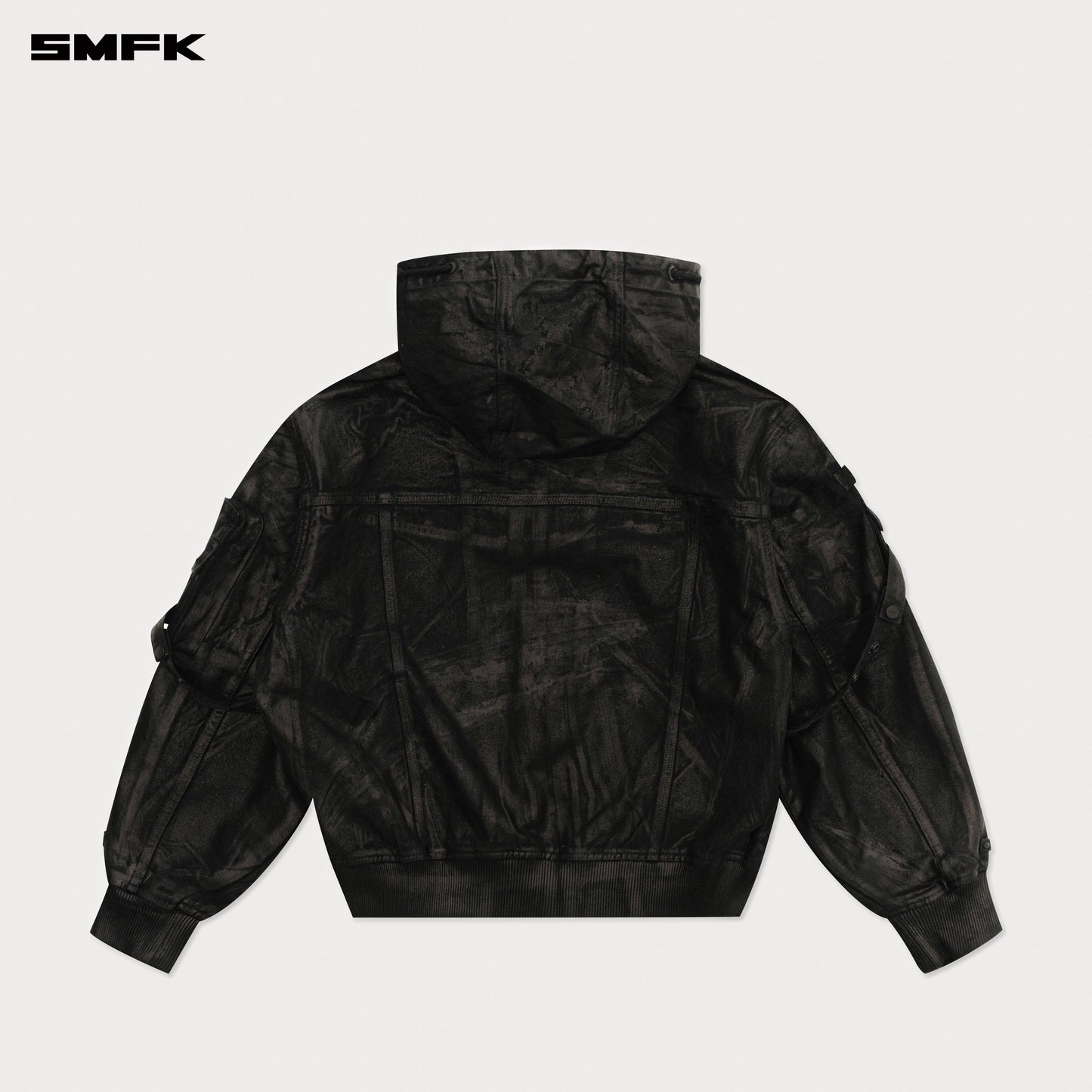 SMFK Compass Tarpan Waxed Denim Hoodie