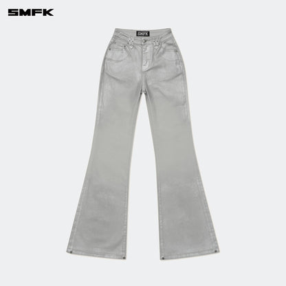 SMFK Compass Wild Classic Flared Jeans Silver