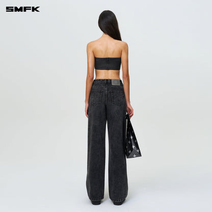 SMFK Compass Wild Classic Wide-Leg Jeans Storm Gray