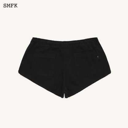 SMFK Compass Wild Tarpan Black Outdoor Shorts