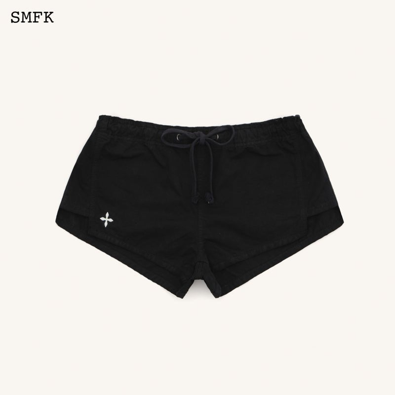 SMFK Compass Wild Tarpan Black Outdoor Shorts