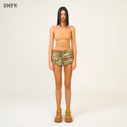 SMFK Compass Wild Tarpan Forest Camouflage Outdoor Shorts