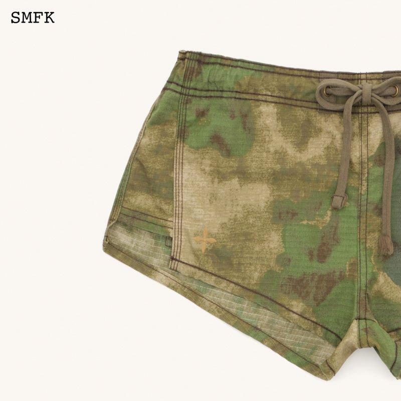 SMFK Compass Wild Tarpan Thermal Camouflage Outdoor Shorts