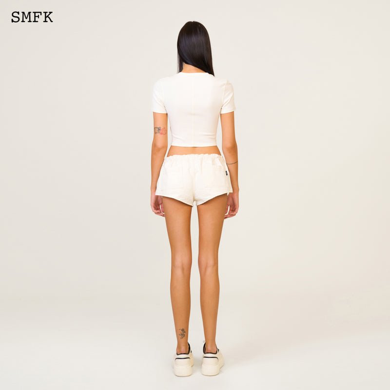 SMFK Compass Wild Tarpan White Outdoor Shorts