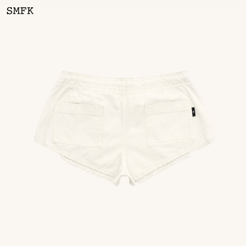 SMFK Compass Wild Tarpan White Outdoor Shorts