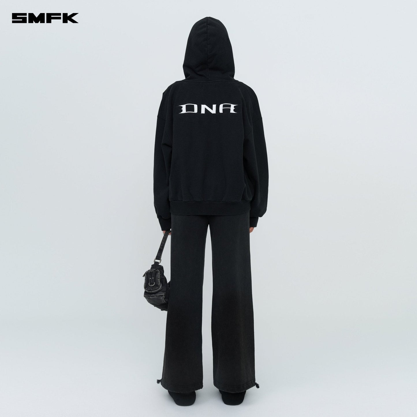 SMFK FUTURE Classic Wide-leg Sweatpants In Black