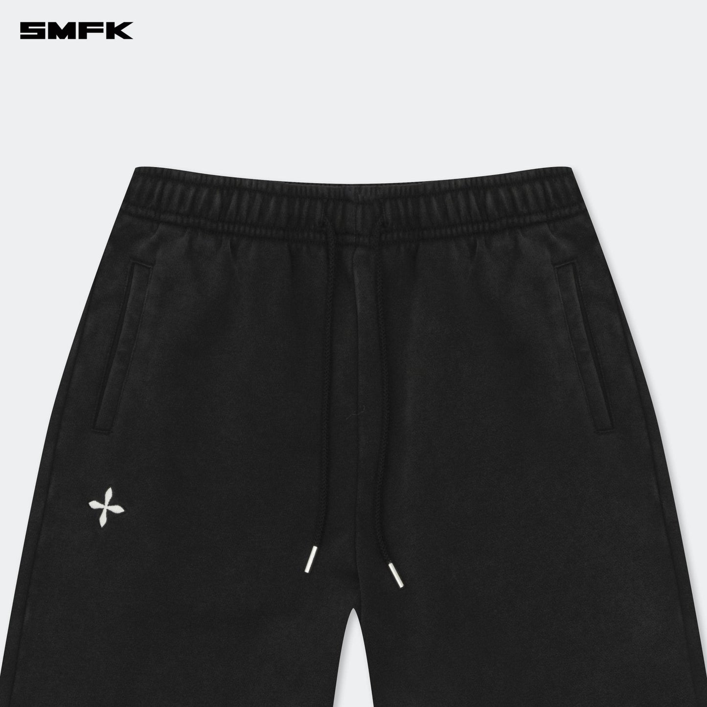 SMFK FUTURE Classic Wide-leg Sweatpants In Black