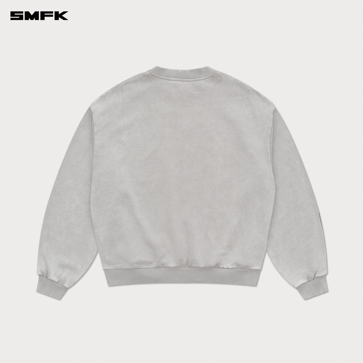 SMFK FUTURE DNA Chain Racing Oversize Sweatshirt Gray