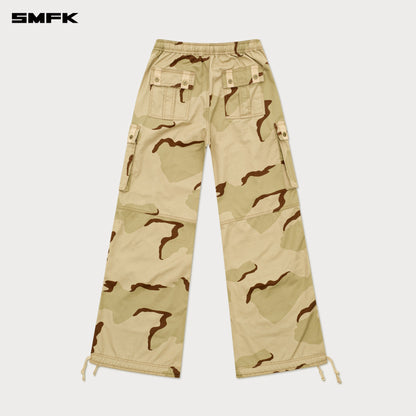 SMFK FUTURE Lightning Wide-Leg Track Pants in Camouflage