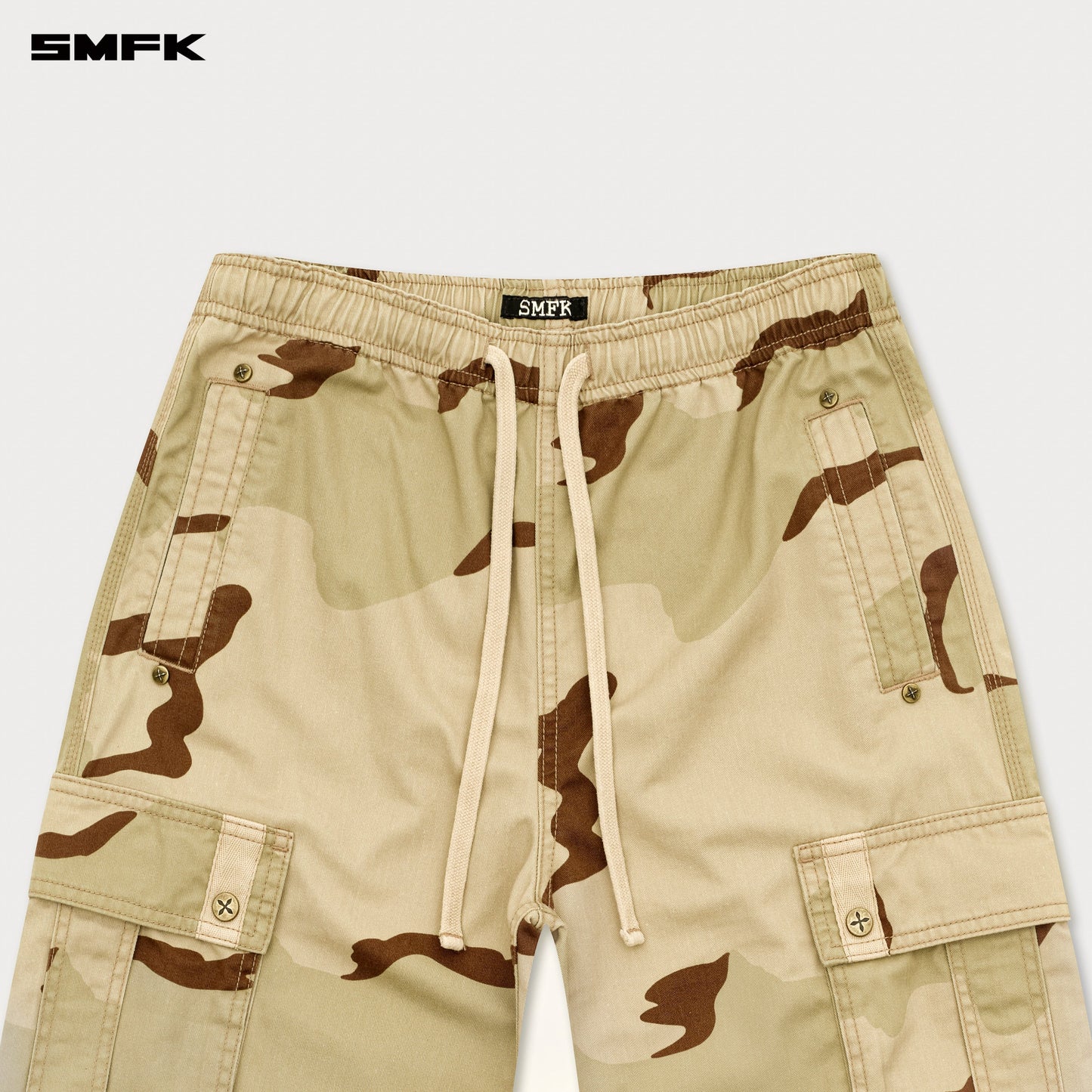 SMFK FUTURE Lightning Wide-Leg Track Pants in Camouflage