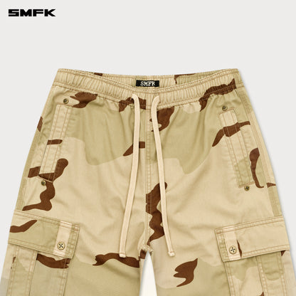 SMFK FUTURE Lightning Wide-Leg Track Pants in Camouflage