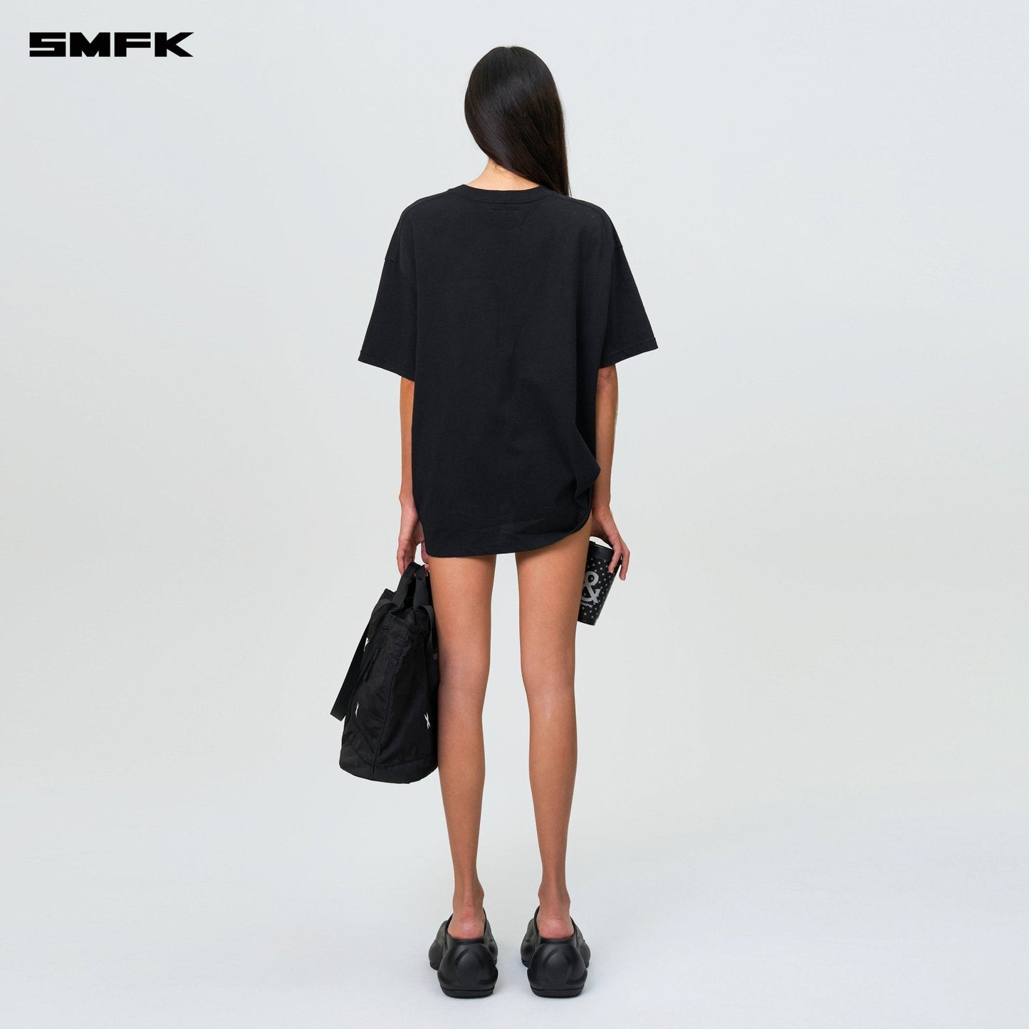 SMFK Future Loose Tee Black