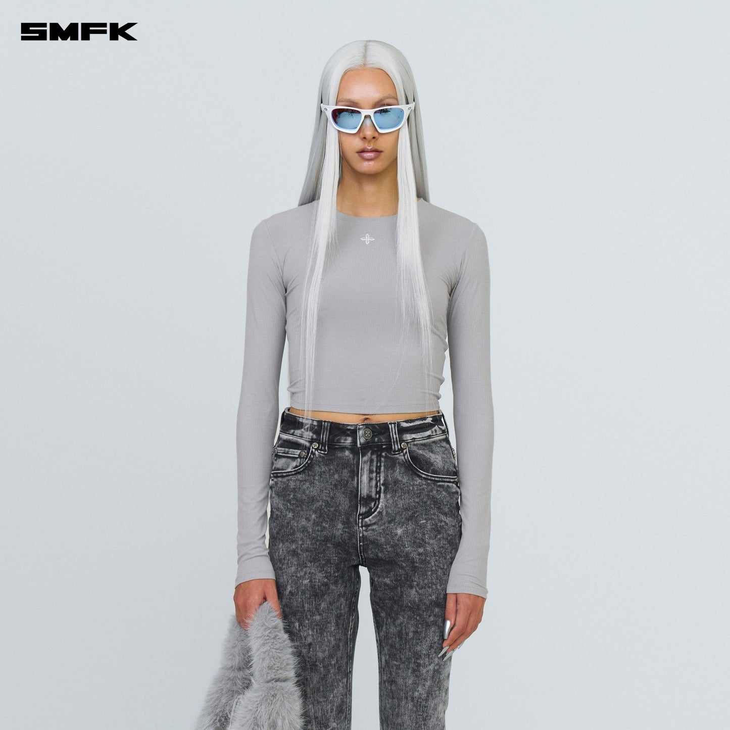 SMFK FUTURE Mirage Snowflake Flared Jeans