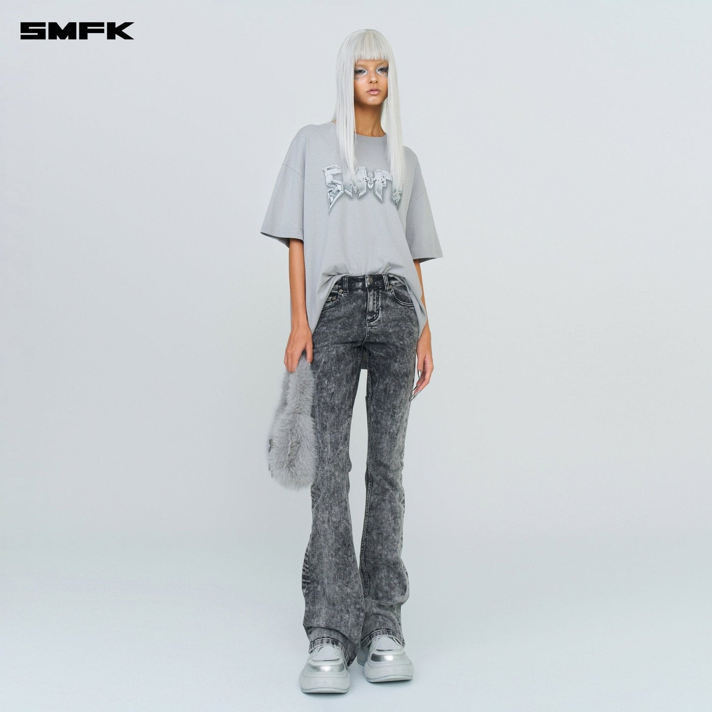 SMFK FUTURE Mirage Snowflake Flared Jeans