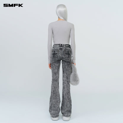 SMFK FUTURE Mirage Snowflake Flared Jeans