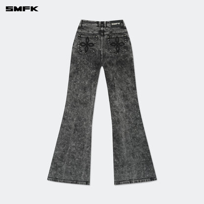 SMFK FUTURE Mirage Snowflake Flared Jeans