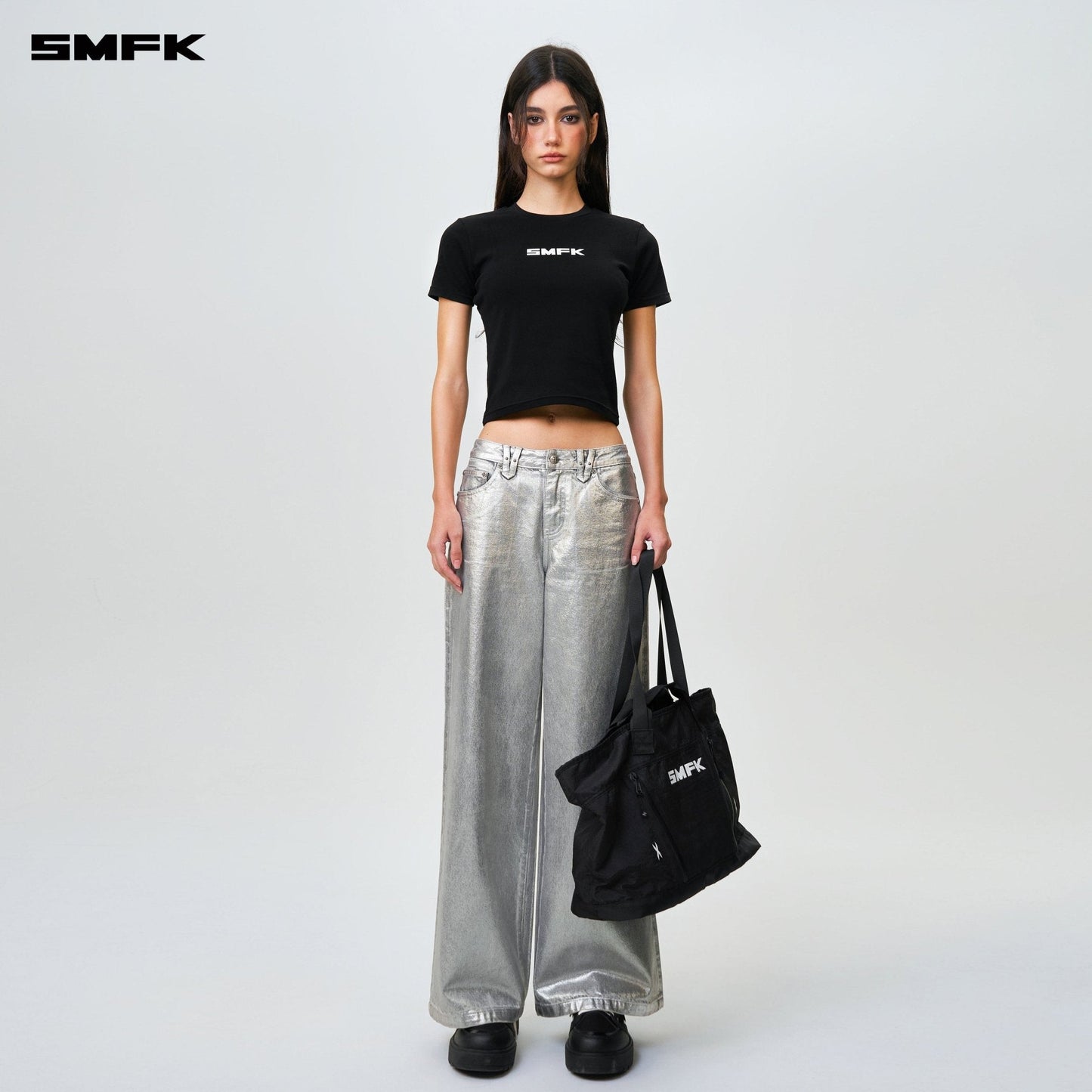 SMFK FUTURE Mode Standard Fit Tee Black