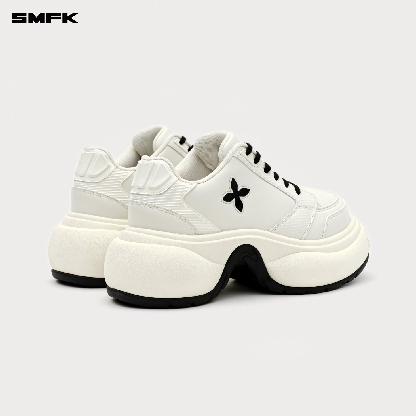 SMFK FUTURE RIPPLE High-Heeled Skater Shoes in White