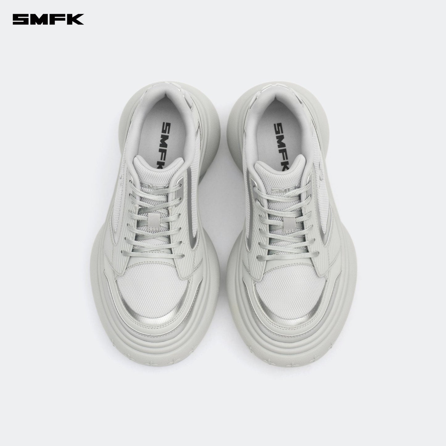 SMFK FUTURE RIPPLE High-heeled Sneaker In Gray