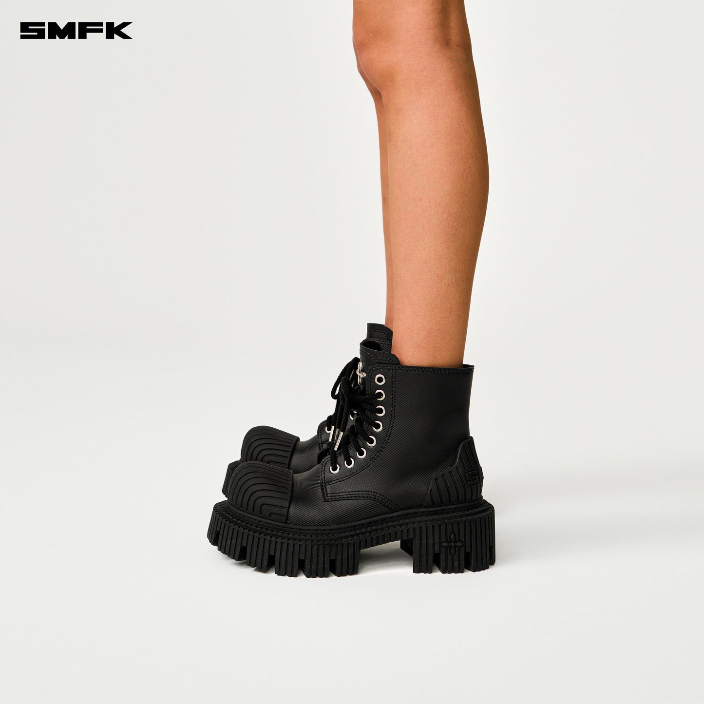 SMFK FUTURE RIPPLE Motorcycle Boots in Black