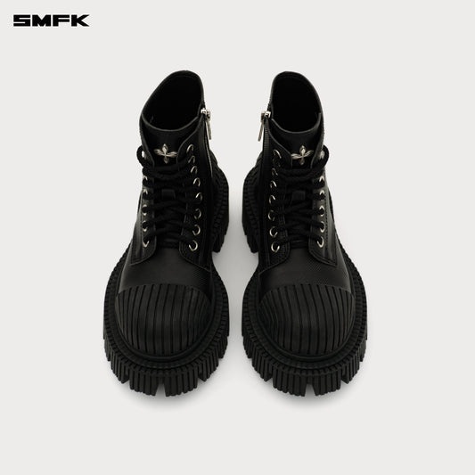 SMFK FUTURE RIPPLE Motorcycle Boots in Black