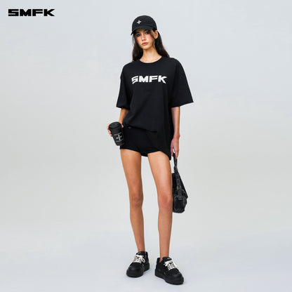 SMFK FUTURE SMFK Logo Standard Loose Tee Black