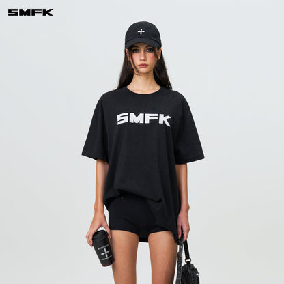 SMFK FUTURE SMFK Logo Standard Loose Tee Black