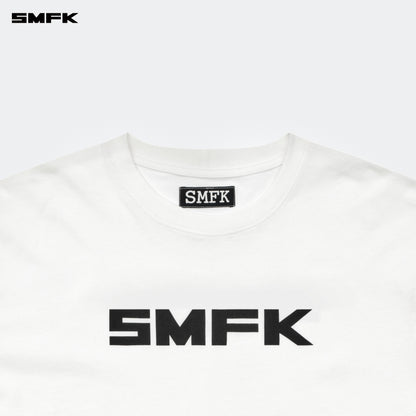 SMFK FUTURE SMFK Logo Standard Loose Tee White