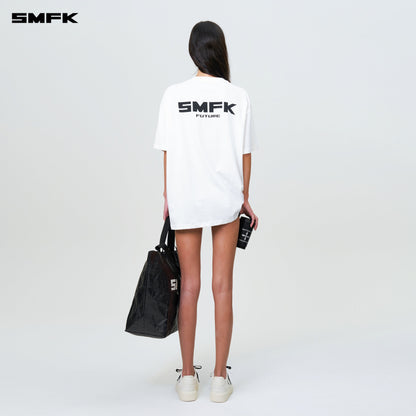 SMFK FUTURE SMFK Logo Standard Loose Tee White