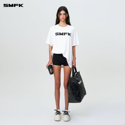 SMFK FUTURE SMFK Logo Standard Loose Tee White