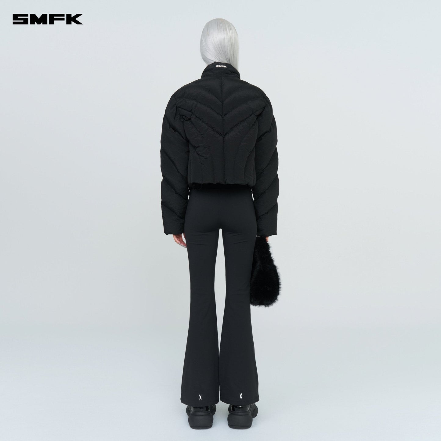 SMFK FUTURE Storm Down Puff Jacket In Black