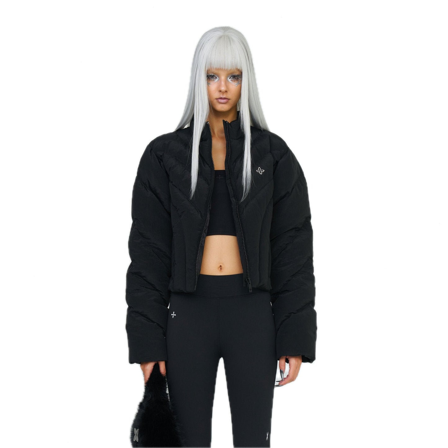 SMFK FUTURE Storm Down Puff Jacket In Black