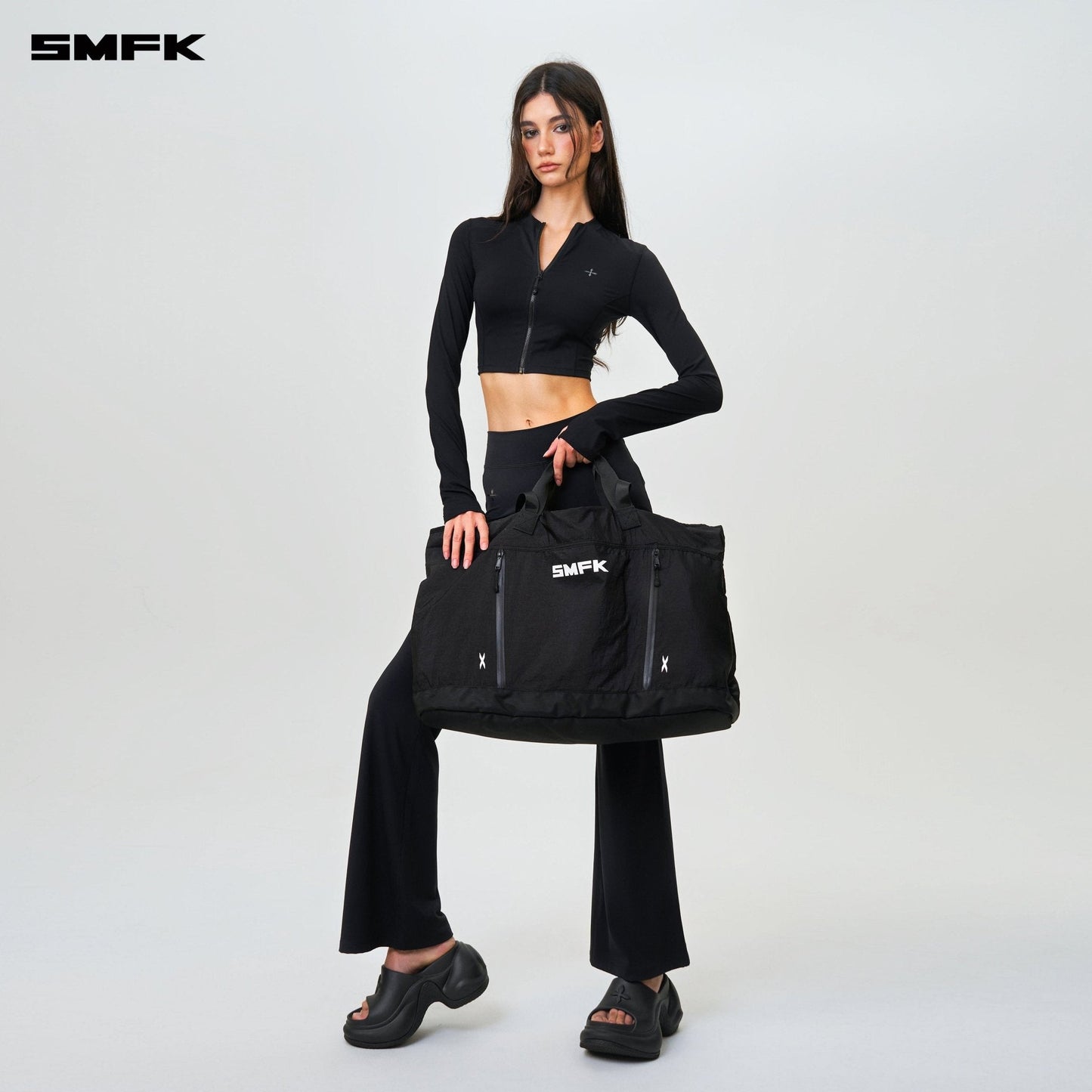 SMFK FUTURE Storm Gym Sports Bag Black (Large)