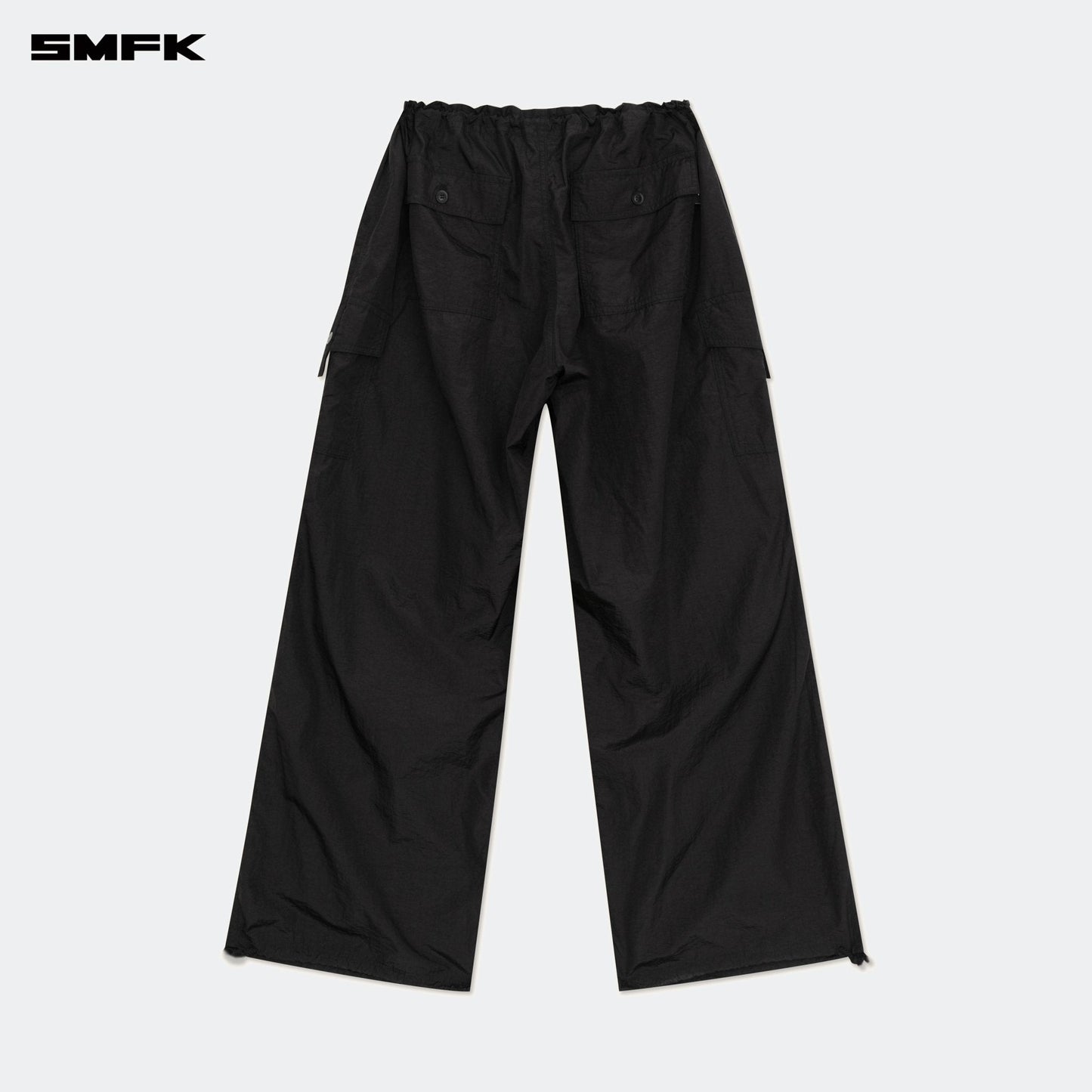 SMFK FUTURE Storm Hunting Loose Paratrooper Pants Black