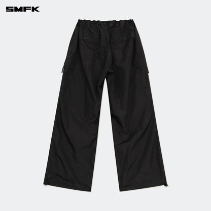 SMFK FUTURE Storm Hunting Loose Paratrooper Pants Black