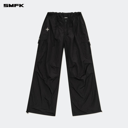 SMFK FUTURE Storm Hunting Loose Paratrooper Pants Black