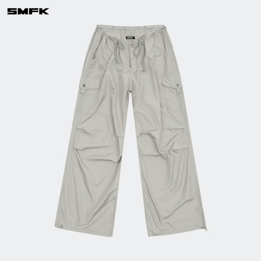 SMFK FUTURE Storm Hunting Loose Paratrooper Pants Silver