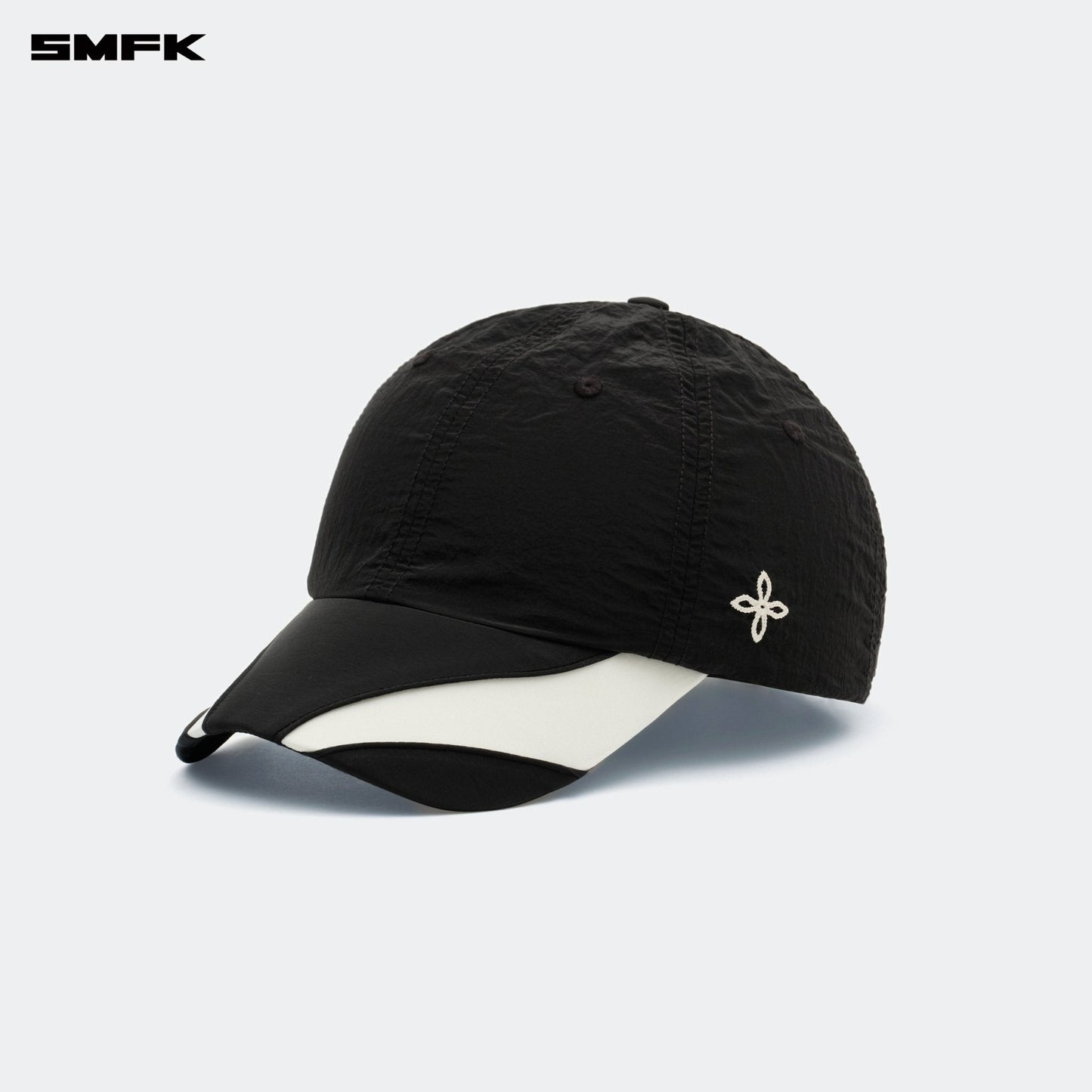 SMFK FUTURE Storm Ultra-Light Baseball Cap Black and White