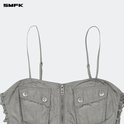 SMFK FUTURE Storm Utility Tank Top Dark Gray