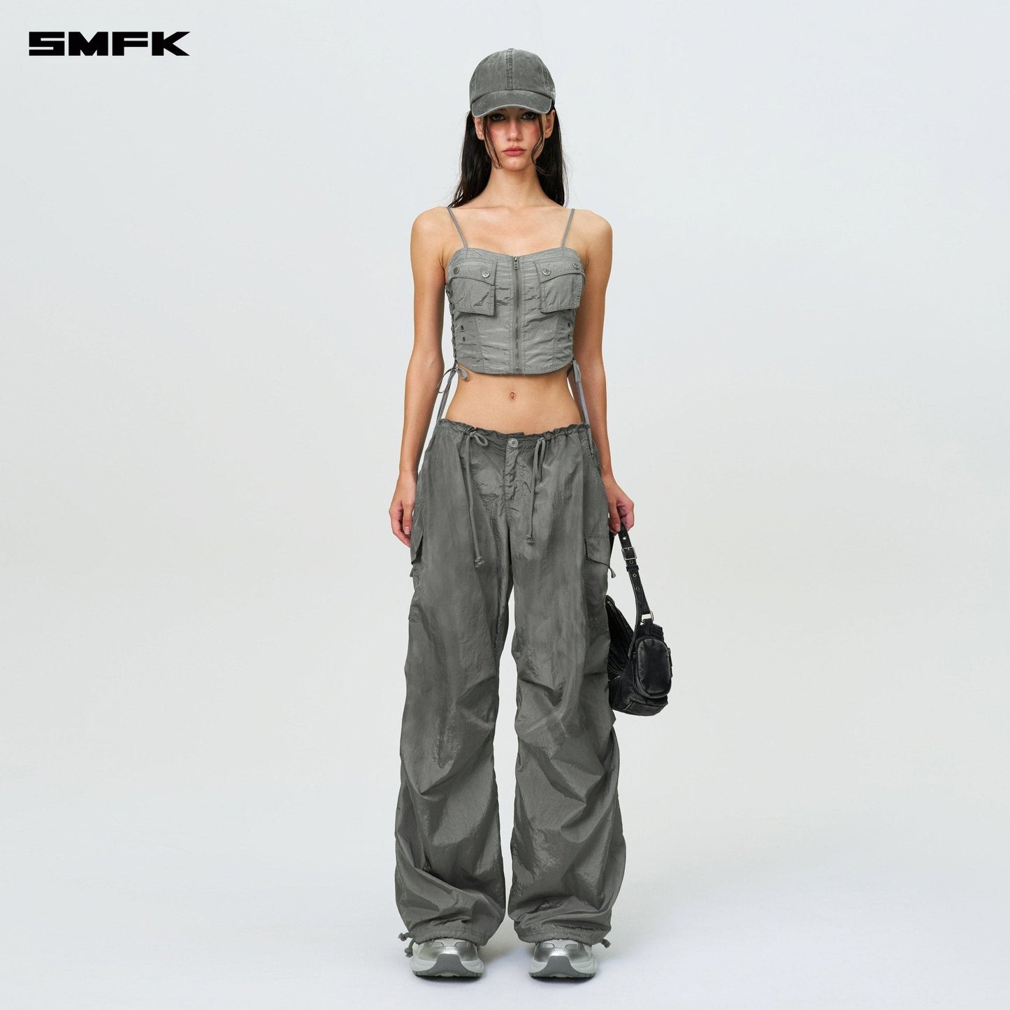 SMFK FUTURE Storm Utility Tank Top Dark Gray