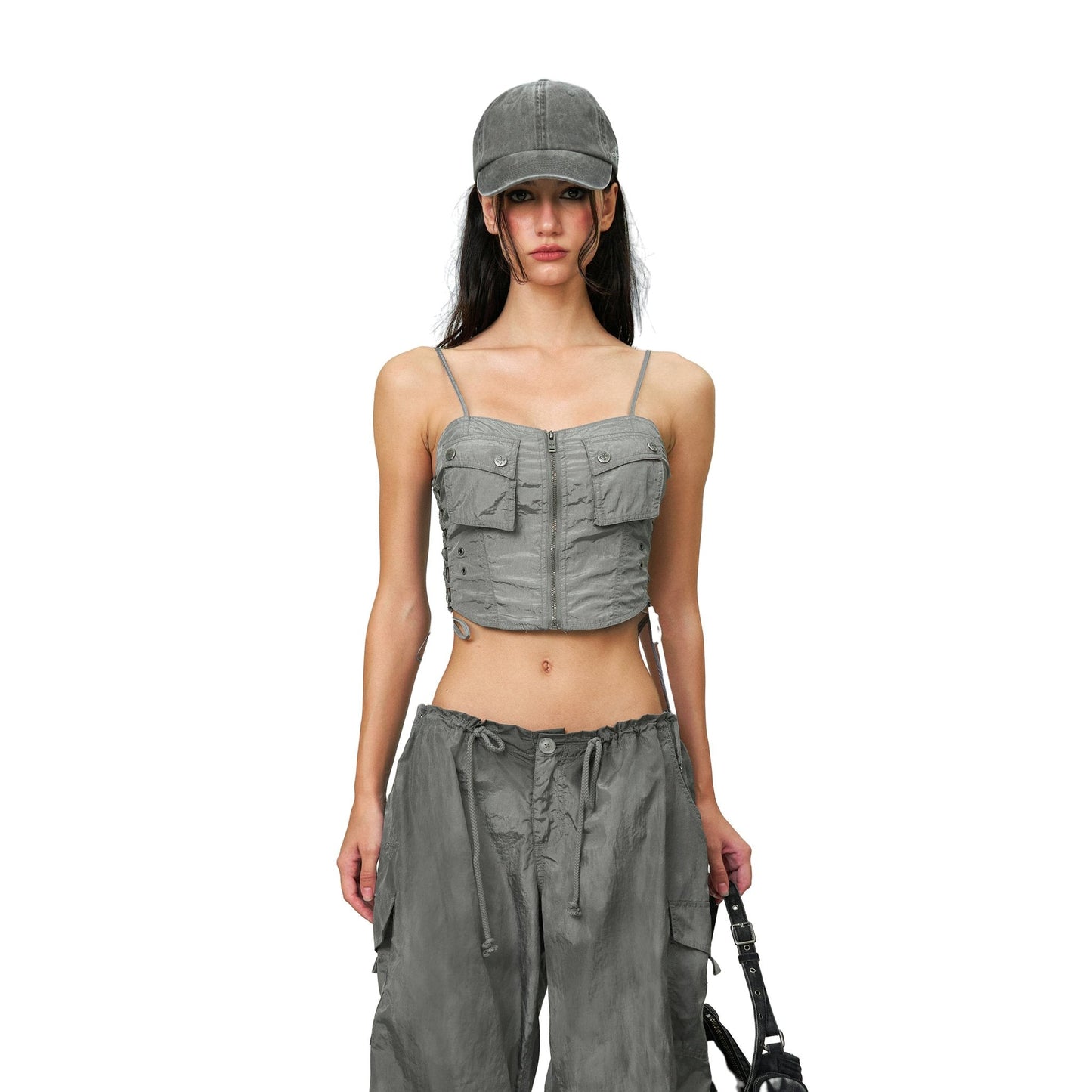 SMFK FUTURE Storm Utility Tank Top Dark Gray