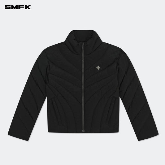 SMFK FUTURE Storm Wide Down Puff Jacket In Black