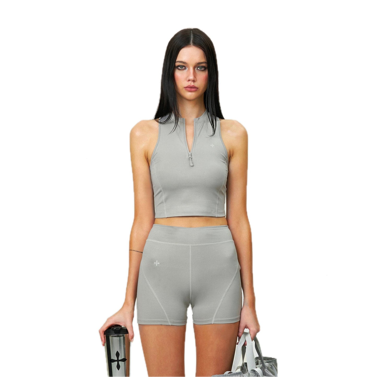 SMFK FUTURE Wave All-Round Body Shaping Vest Silver