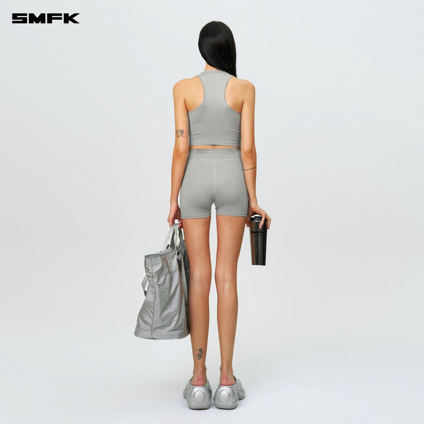 SMFK FUTURE Wave All-Round Body Shaping Vest Silver