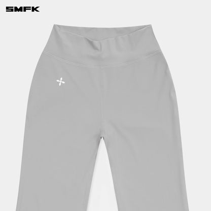 SMFK FUTURE Wave Body Shaping Flared Pants Gray