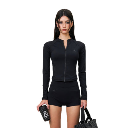 SMFK FUTURE Wave Body Shaping Jacket Black