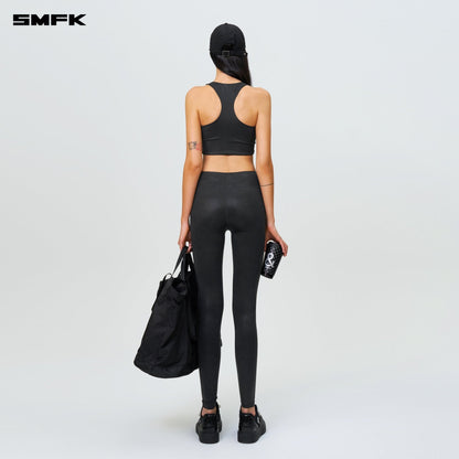 SMFK FUTURE Wave Body Shaping Long Pants Black