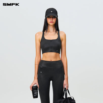 SMFK FUTURE Wave Body Shaping Long Pants Black