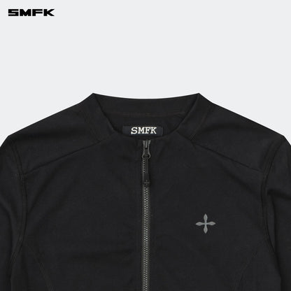 SMFK FUTURE Wave Body Shaping Short Jacket Black